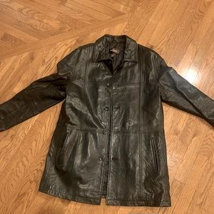 Men’s large Danier leather jacket